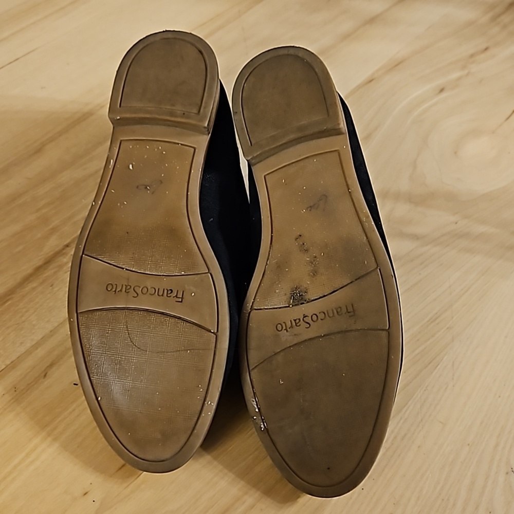 Franco Sarto Suede black flats sz. 6.5 - Picture 13 of 14